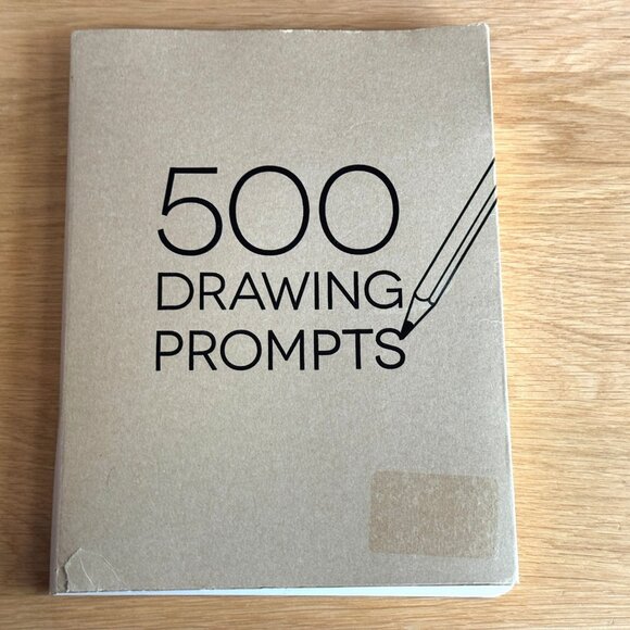 500 Drawing Prompts Paperback Activity Book, Piccadilly / ISBN 9781620091357 - Picture 1 of 10